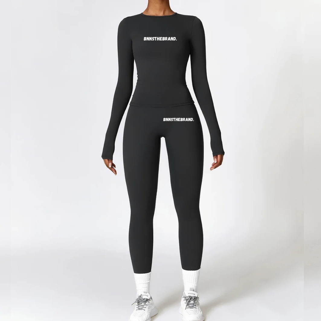 Wmmns Long Sleeve Work Out Set