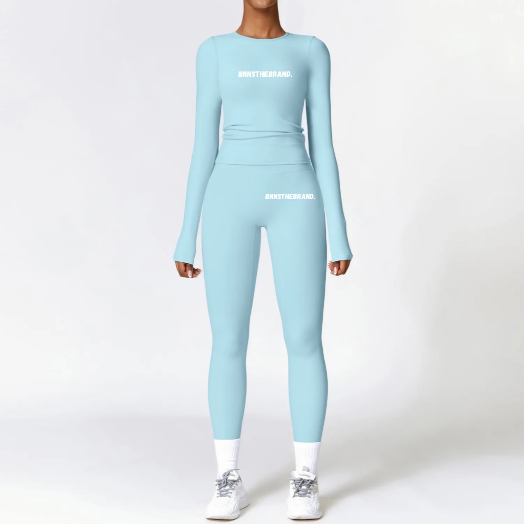Wmmns Long Sleeve Work Out Set
