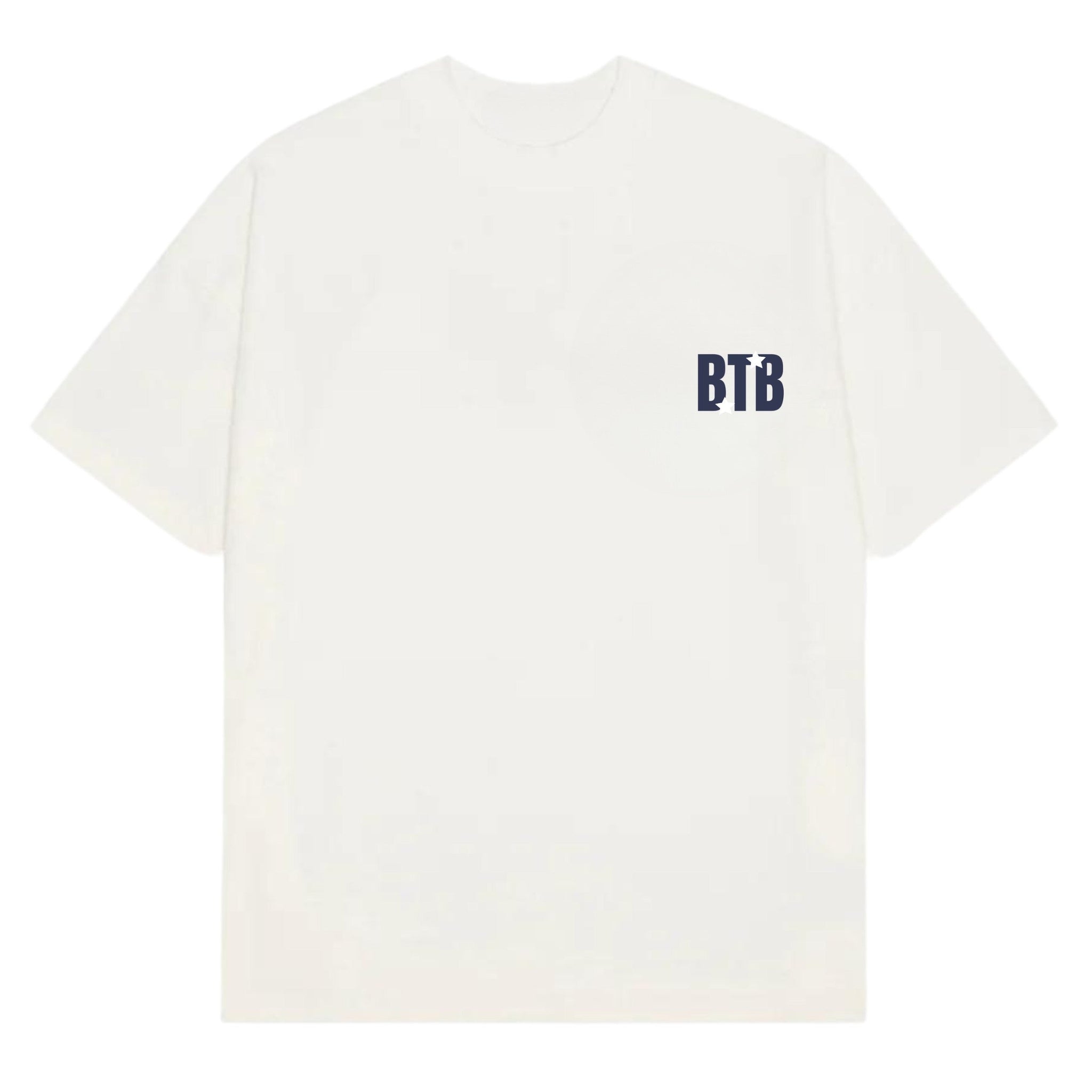 BTB Statement Tee White