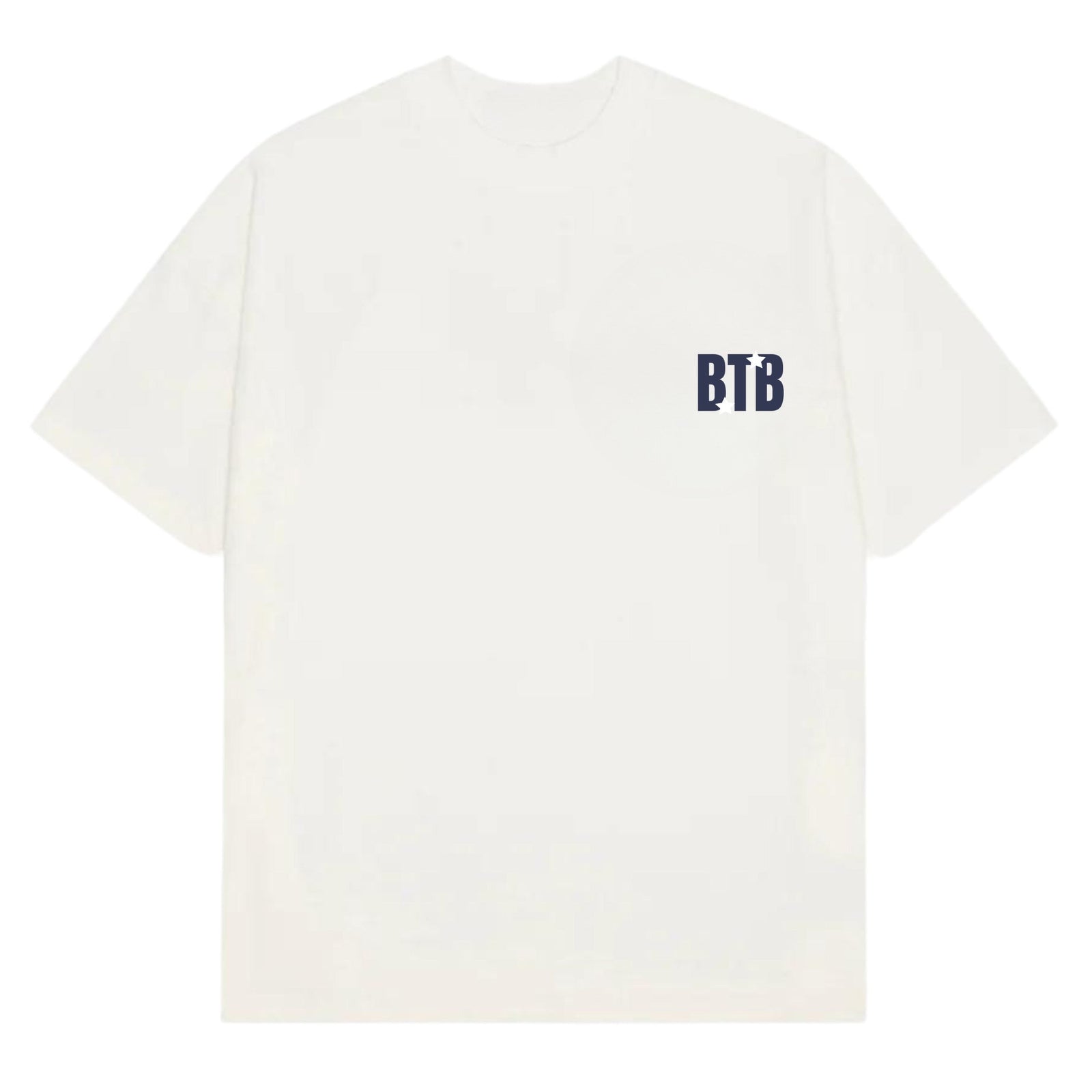 BTB Statement Tee White