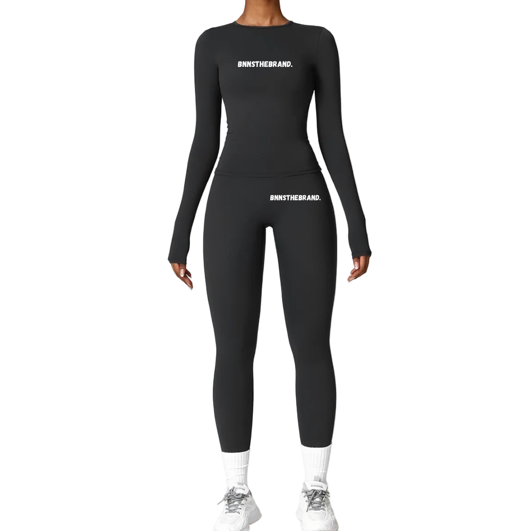 Wmmns Long Sleeve Work Out Set